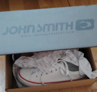 Zapatillas John Smith blancas talla 36