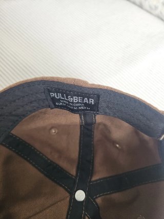 Gorra Pull&Bear Marrón Talla M