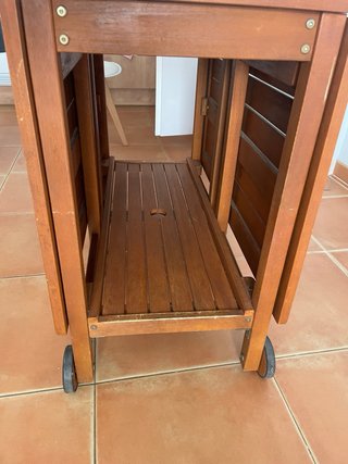 Mesa madera teka extensible OPORTUNIDAD