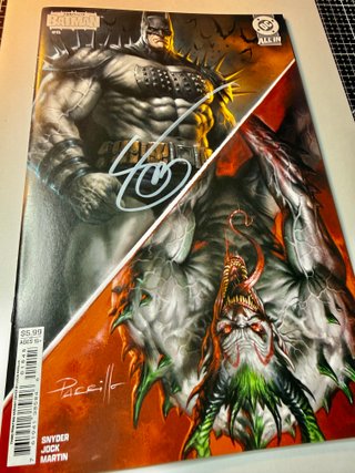 Comic USA Absolute Batman #15 Firmado x Snyder COA