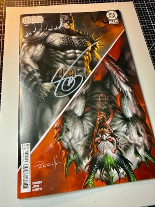 Comic USA Absolute Batman #15 Firmado x Snyder COA