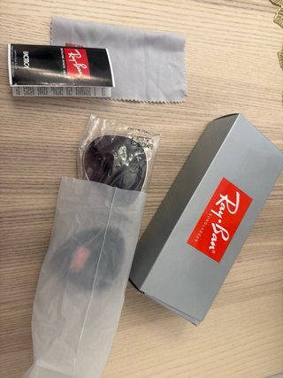 Gafas de sol Ray-Ban Aviator Plata Morado