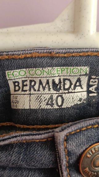 Bermudas vaqueras mujer T-40