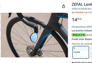 Retrovisor bicicleta Zéfal Spin 25