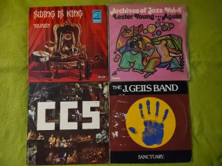 Lote más de 100 Vinilos Jazz,blues.Lp. antiguos.