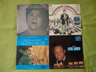 Lote más de 100 Vinilos Jazz,blues.Lp. antiguos.