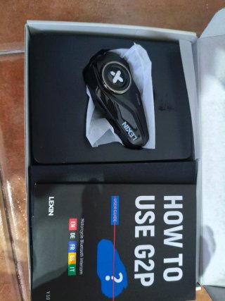 LEXIN G2P Intercomunicador Bluetooth Casco Moto