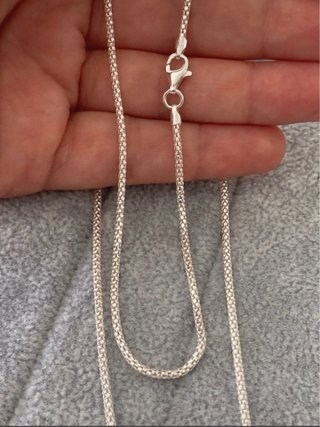 Cadena modelo koreana 180 Plata Ley 925