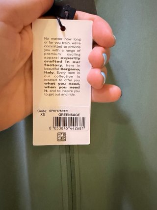 Maglia ciclismo Santini XS