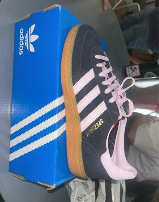 Zapatillas Adidas Handball Spezial Negras Rosas