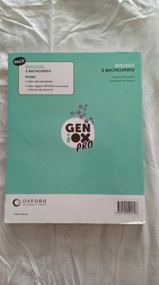 Biología 2º Bachillerato. Libro del estudiante....