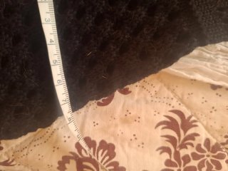 Top Mango M/L,100% algodon. tirantes negro crochet