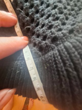 Top Mango M/L,100% algodon. tirantes negro crochet