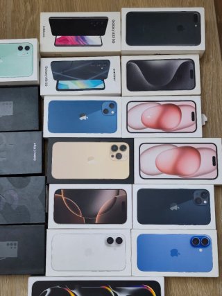 Lote 17 Cajas Móviles + Caja iPad Pro