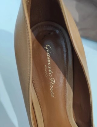 Zapatos Gianvito Rossi Peep Toe Talla 41