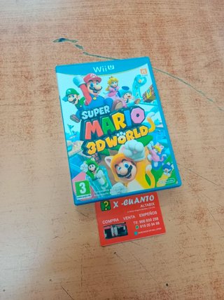 JUEGO NINTENDO WII U SUPER MARIO 3D WORLD