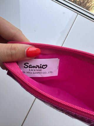 Estuche Hello Kitty Purpurina Rosa