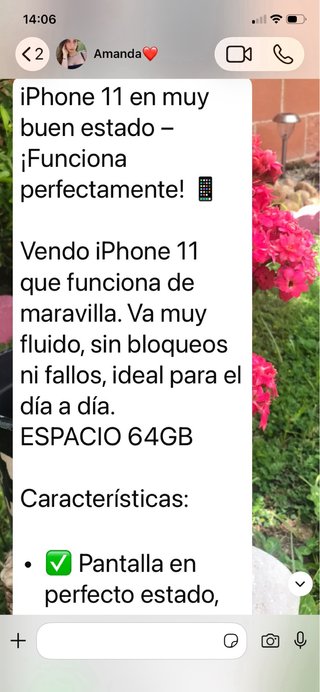 iPhone 11 Blanco