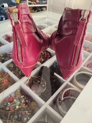 Sandalias Zara Talla 38 Rosa