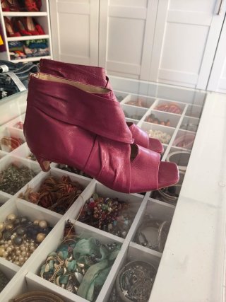 Sandalias Zara Talla 38 Rosa