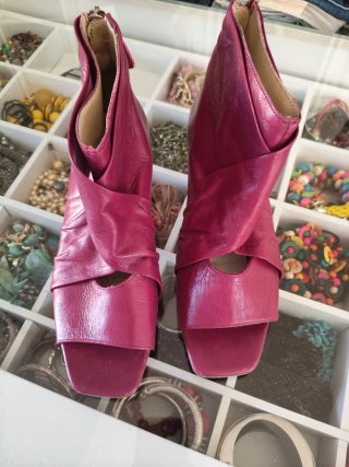 Sandalias Zara Talla 38 Rosa