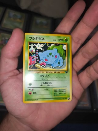 Carta Pokémon Bulbasaur Intro Pack JAPO