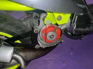 Yamaha Jog R Scooter Negra y Amarilla
