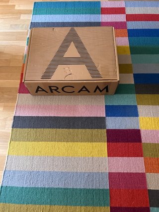 Amplificador Arcam A15 en su caja original