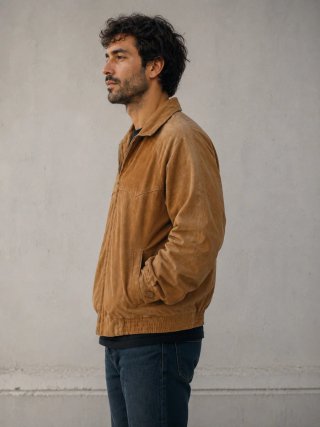 Chaqueta Piel Vintage Hombre El Corte Inglés