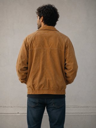 Chaqueta Piel Vintage Hombre El Corte Inglés