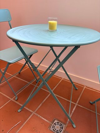 Mesa y 2 Sillas Terraza Ikea