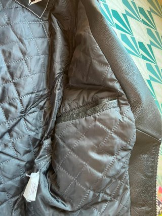 Cazadora de cuero SKINTAN Talla 36 Hombre