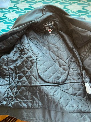 Cazadora de cuero SKINTAN Talla 36 Hombre