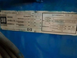 MÁQUINA SOLDARSAFEX HILO
