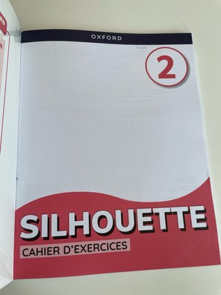Silhouette 2. Cahier d'exercices