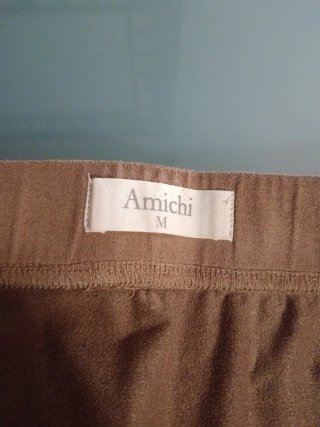 Falda MIDI Amichi Beige