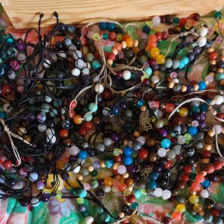 Lotto bracciali pietre semipreziose
