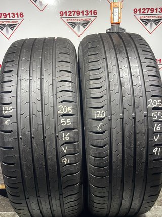 205 55 16 V CONTINENTAL RUEDA SEMINUEVA OFERTA