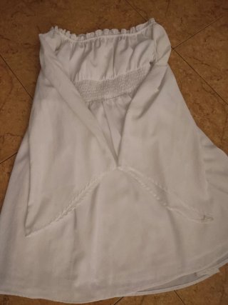 Vestido blanco SHEIN Ceremonia/Disfraz.