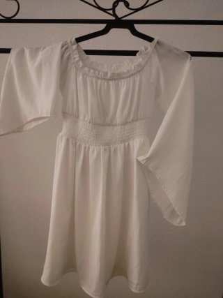 Vestido blanco SHEIN Ceremonia/Disfraz.