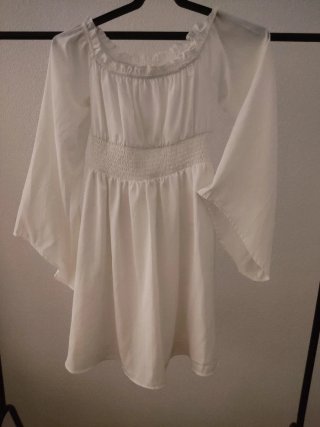 Vestido blanco SHEIN Ceremonia/Disfraz.