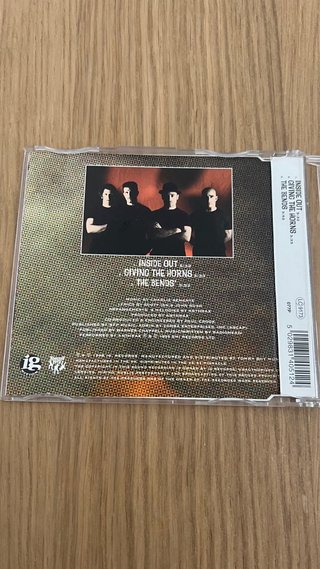 Anthrax CD Single Inside Out 1998 Heavy Metal