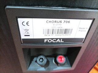 Altavoces Focal Chorus 706