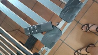 Cama articulada metálica