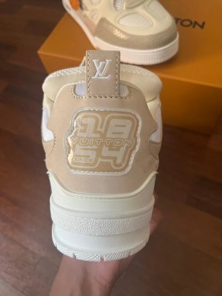 Scarpe Louis Vuitton LV Skate Beige
