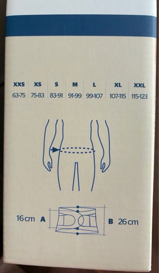 Faja Lumbar Semirrígida Prim Talla Única