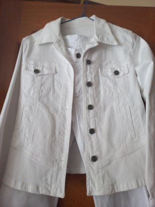 Traje pantalón blanco