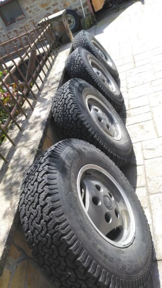 Llantas Range Rover con cubiertas
