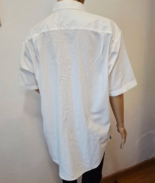 Camisa blanca manga corta