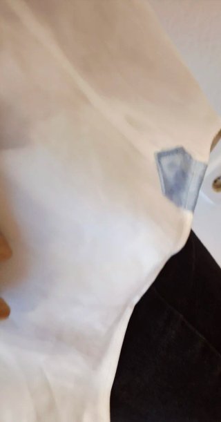 Camisa blanca manga corta